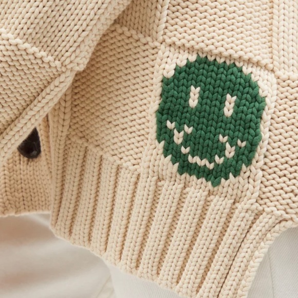 Ganni Chelsea Collar Cotton Collar Cardigan - Picture 4 of 8